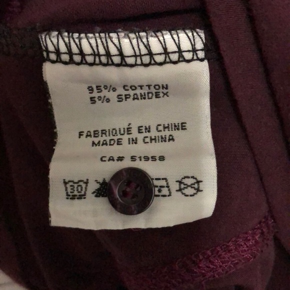 Oxygen Color Block tee w/ right lower side ruched - Picture 5 of 5